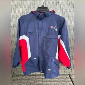 New England Patriots NFL Reebok Youth Winter Outer Shell Jacket Size Small / 8